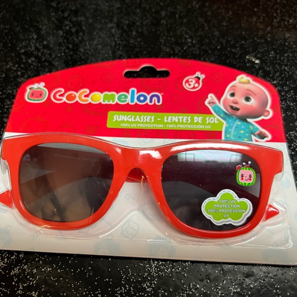 Disney | Other | Disney Cocomelon Red Kids Sunglasses | Poshmark